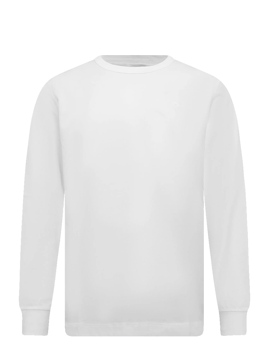Tom Tailor - basic longsleeve t-shirt - långärmade t-shirts - white - 1