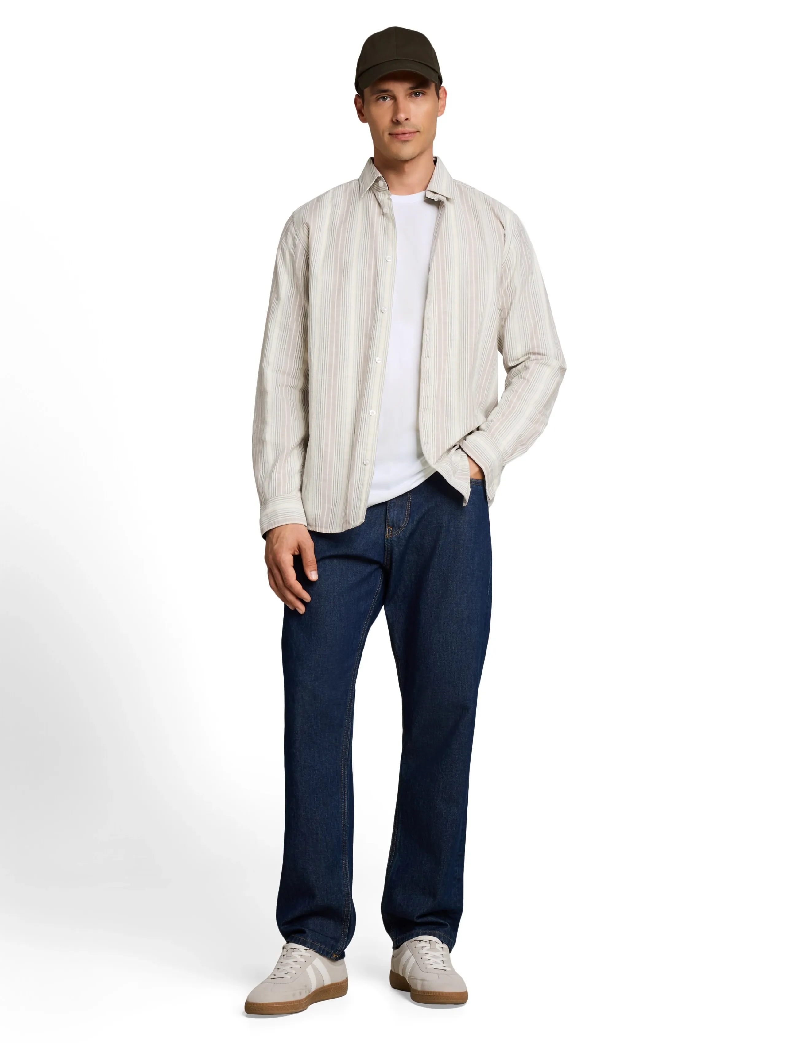 Tom Tailor basic longsleeve t-shirt - T-shirts - WHITE / white