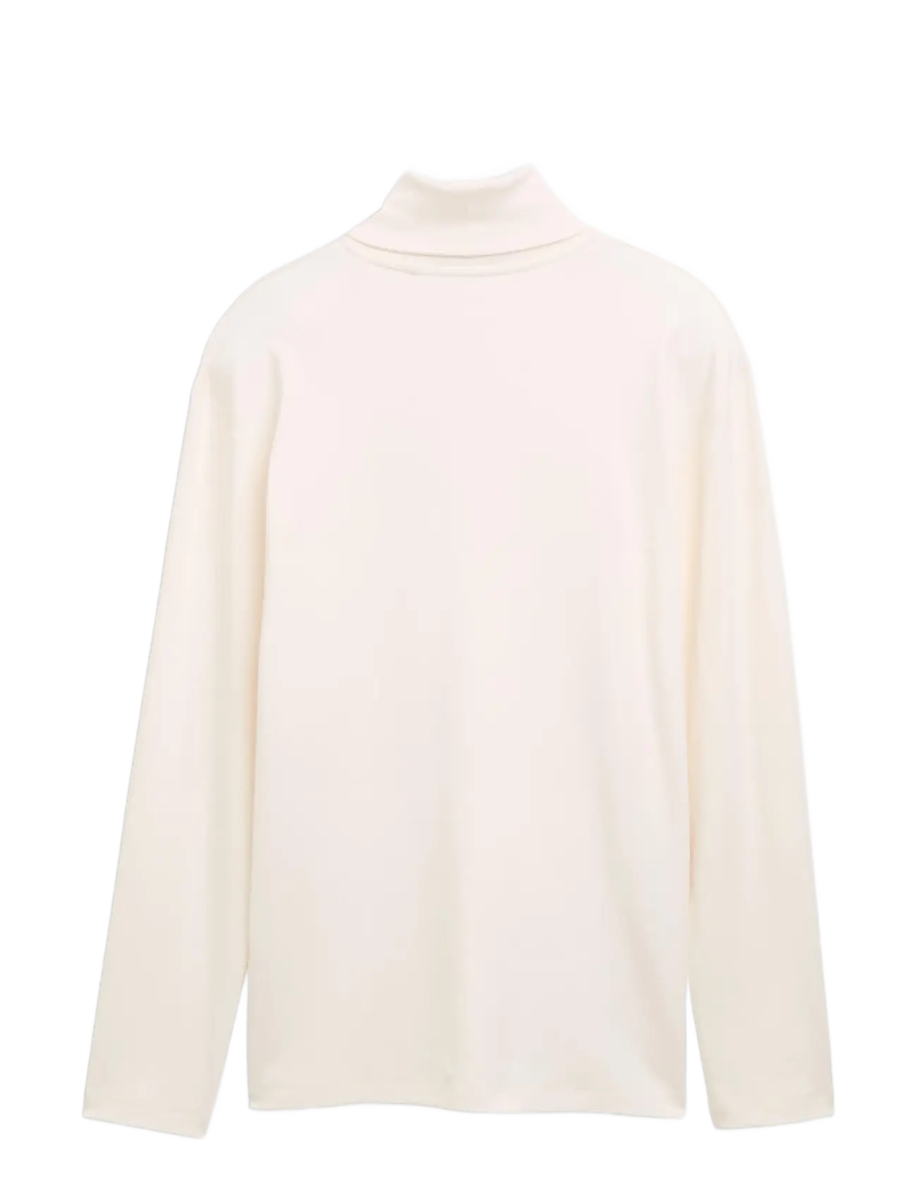 Tom Tailor - printed turtleneck - rullekraver - gardenia white - 2