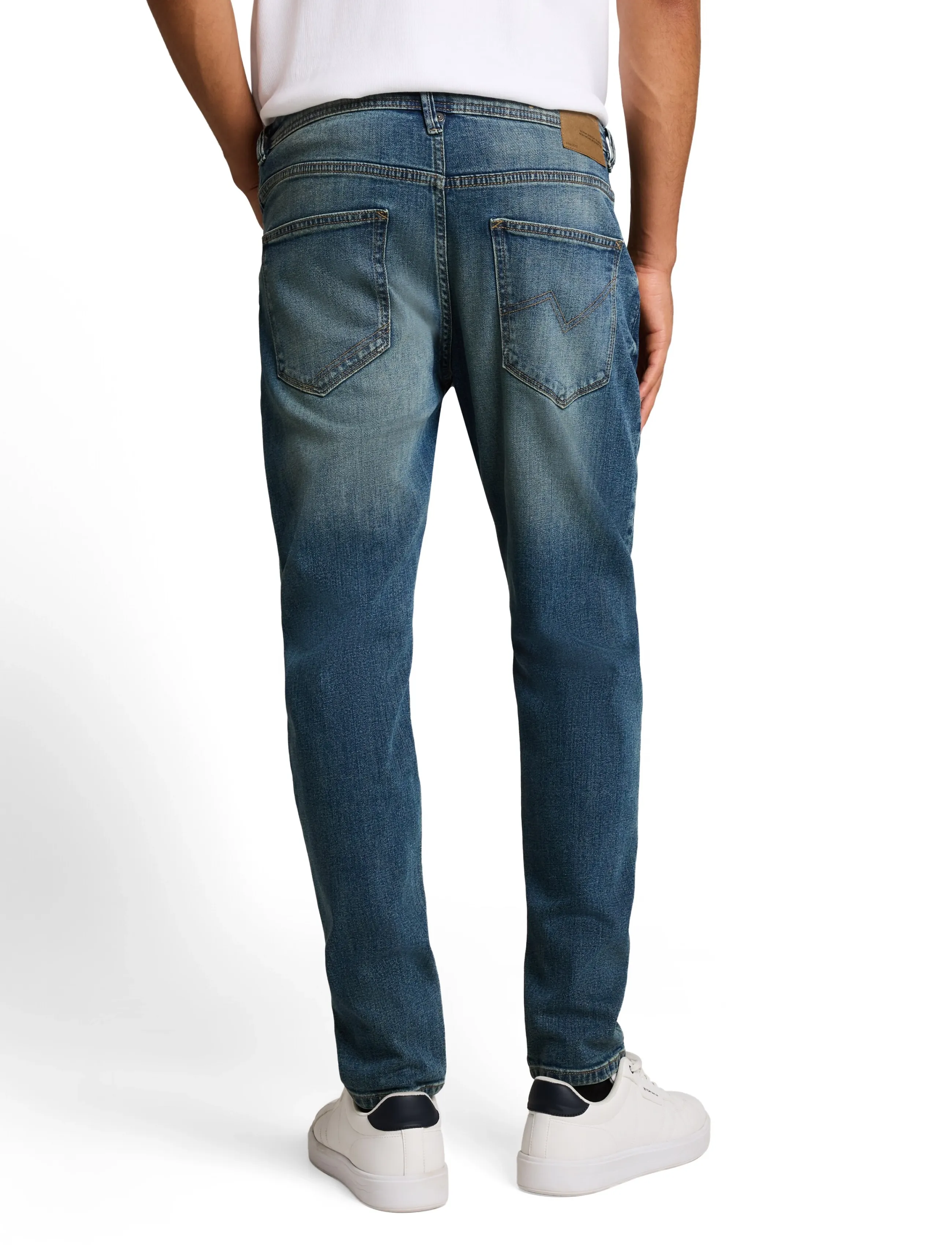 Tom Tailor - TTBRYDEN TAPERED - tinted blue denim - 3