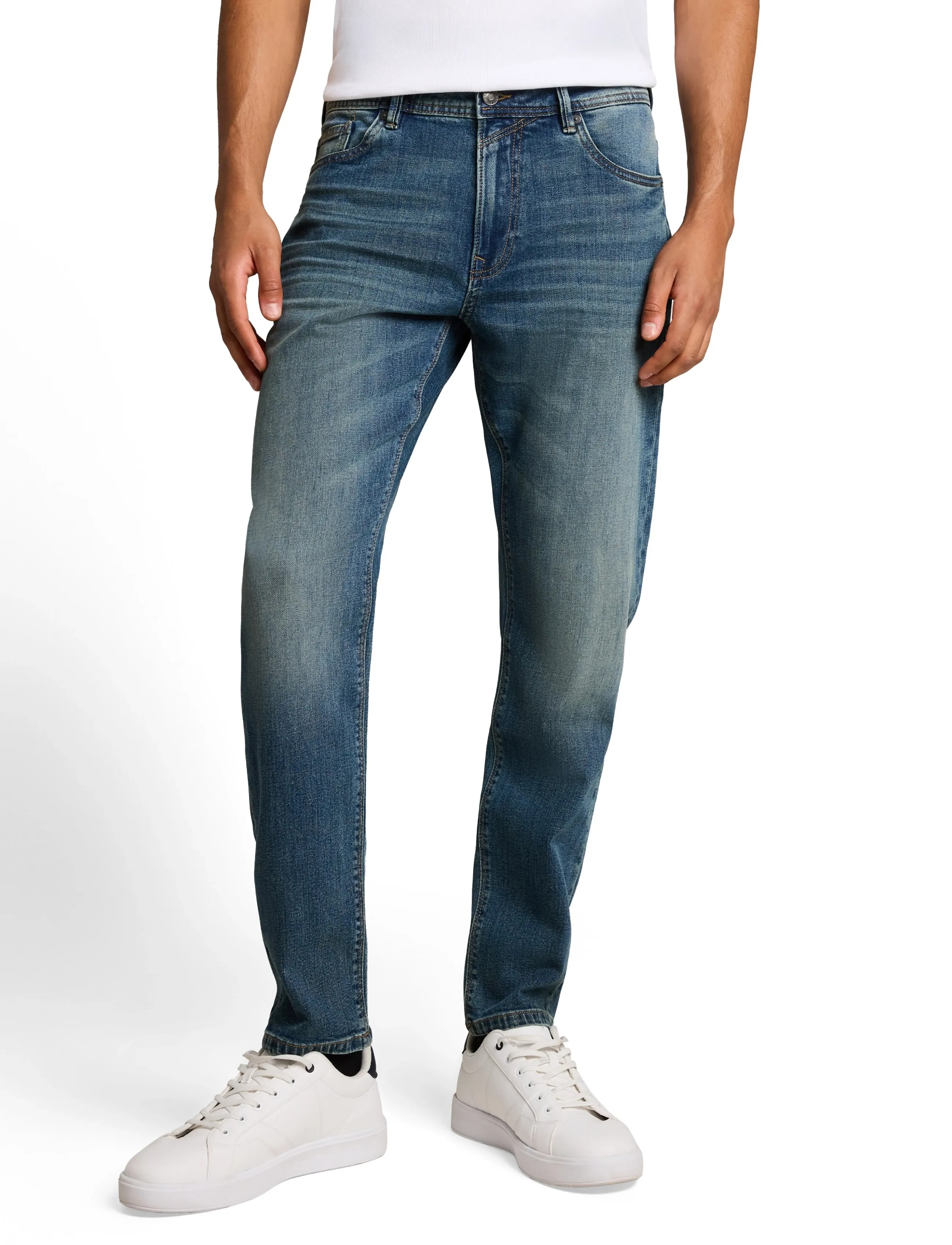 Tom Tailor - TTBRYDEN TAPERED - tinted blue denim - 4