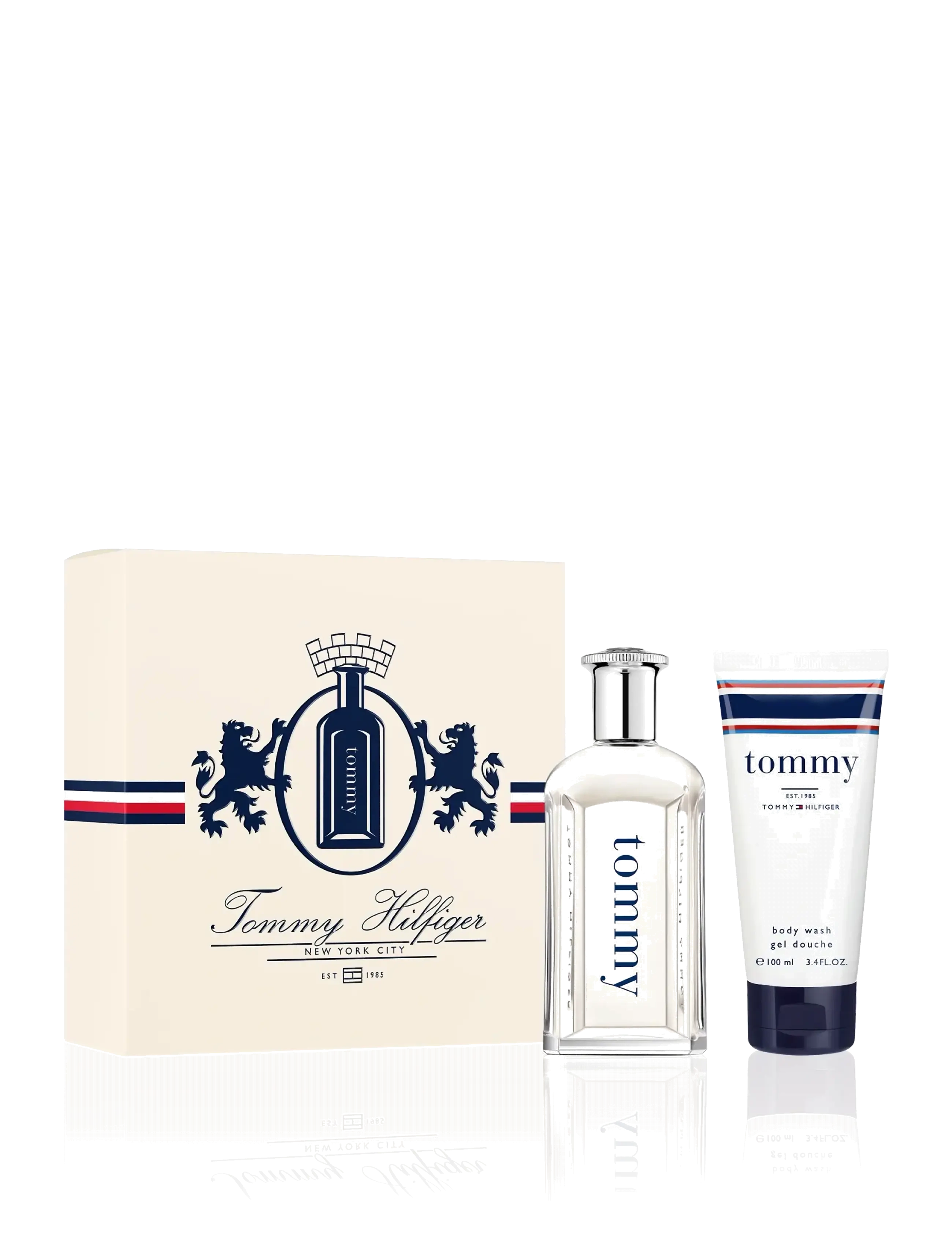 Tommy Hilfiger Fragrance Gift Set Tommy EdT + Body Wash - Tommy Hilfiger - CLEAR / undefined