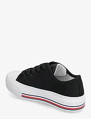 Tommy Hilfiger - LOW CUT LACE-UP SNEAKER - laag sneakers - black - 2