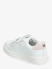 Tommy Hilfiger - LOW CUT VELCRO SNEAKER - sommarfynd - white/pink - 2