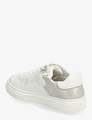 Tommy Hilfiger - FLAG LOW CUT LACE-UP SNEAKER - summer savings - off white/platinum - 2