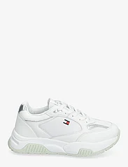 Tommy Hilfiger - LOW CUT LACE-UP SNEAKER - suvised sooduspakkumised - white/silver - 1