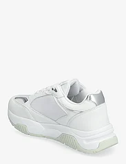 Tommy Hilfiger - LOW CUT LACE-UP SNEAKER - suvised sooduspakkumised - white/silver - 2