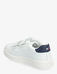 Tommy Hilfiger - LOW CUT VELCRO SNEAKER - sommarfynd - white/blue - 2