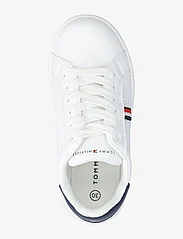 Tommy Hilfiger - LOW CUT LACE-UP SNEAKER - sommarfynd - white - 3