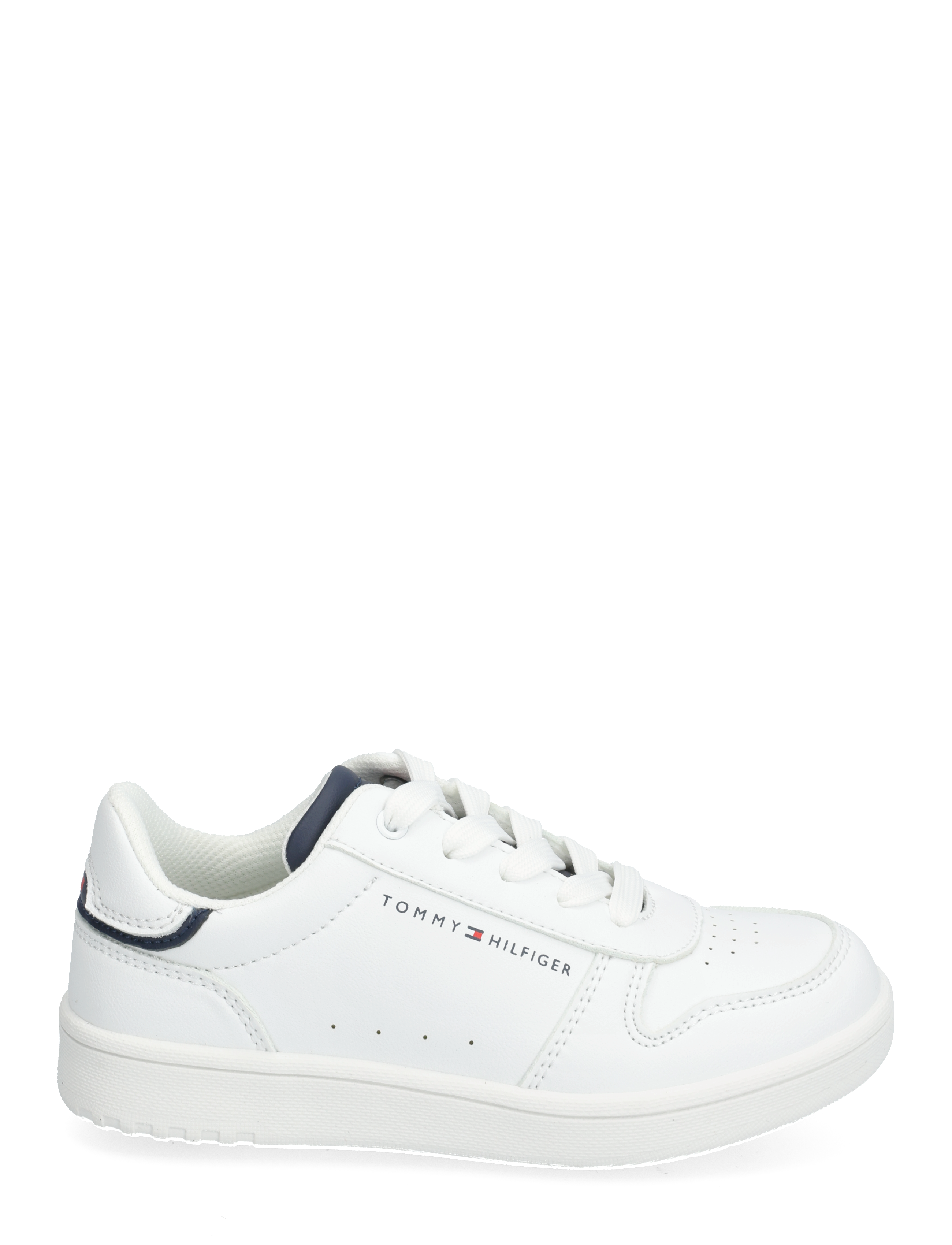 Tommy Hilfiger - LOW CUT LACE-UP SNEAKER - white/blue - 1