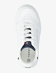 Tommy Hilfiger - LOW CUT LACE-UP SNEAKER - sommerkupp - white/blue - 3