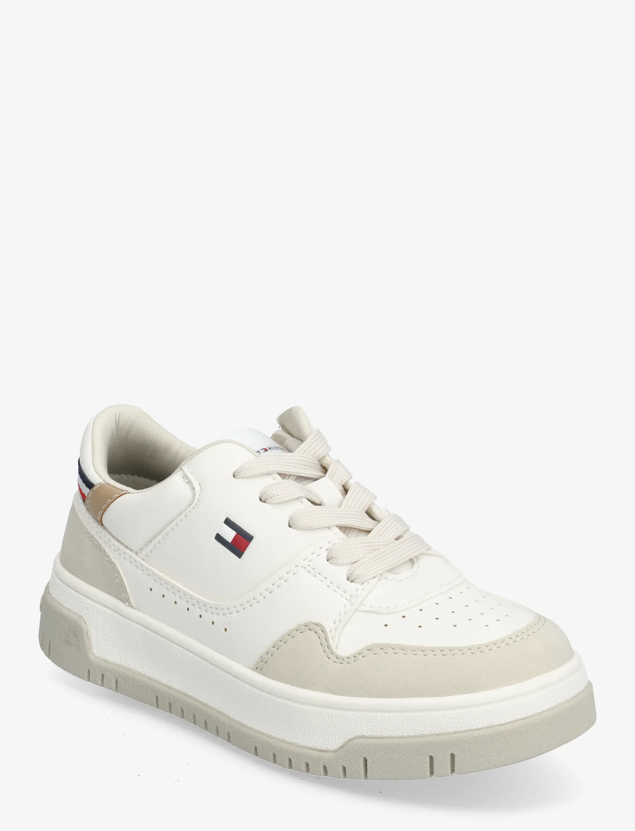 Tommy Hilfiger - LOW CUT LACE-UP SNEAKER - baskets basses - beige/off white - 0