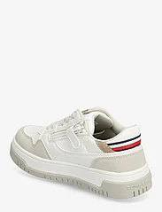 Tommy Hilfiger - LOW CUT LACE-UP SNEAKER - summer savings - beige/off white - 2