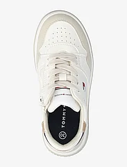 Tommy Hilfiger - LOW CUT LACE-UP SNEAKER - matalavartiset tennarit - beige/off white - 3