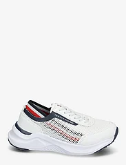 Tommy Hilfiger - STRIPES LOW CUT LACE-UP SNEAKER - lapsed - white - 1