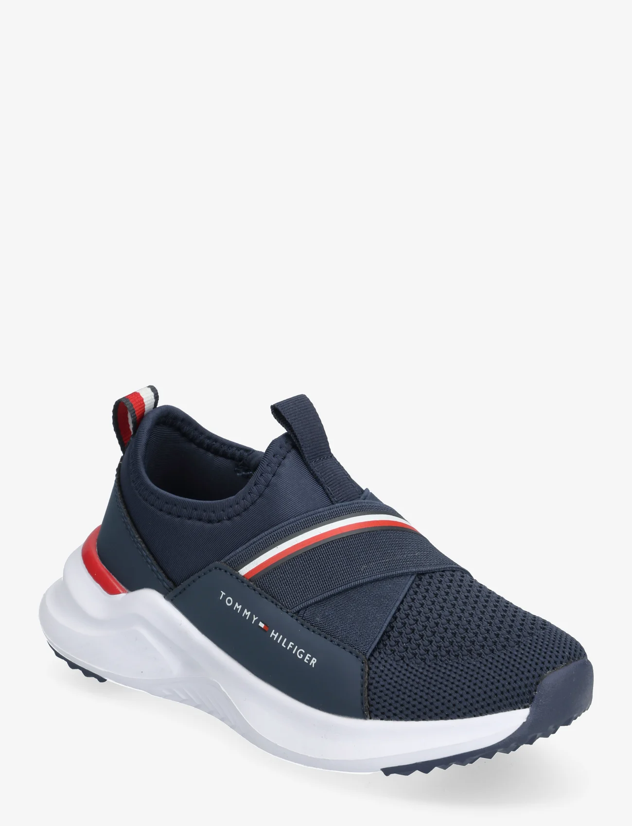 Tommy Hilfiger - LOW CUT SNEAKER - sommerschnäppchen - blue - 0