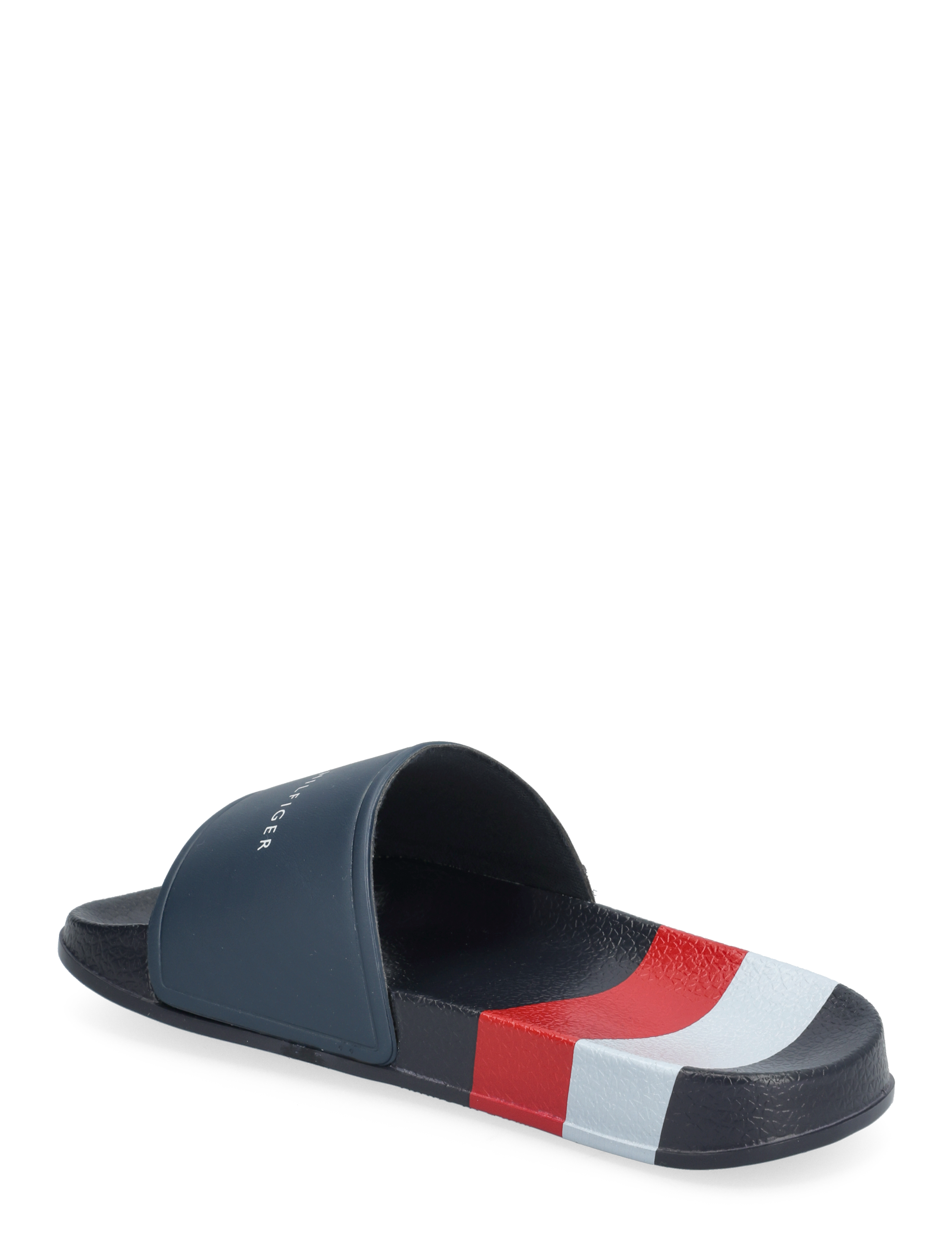 Tommy Hilfiger - STRIPES POOL SLIDE - blue/white/red - 2