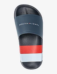 Tommy Hilfiger - STRIPES POOL SLIDE - birthday gifts - blue/white/red - 3