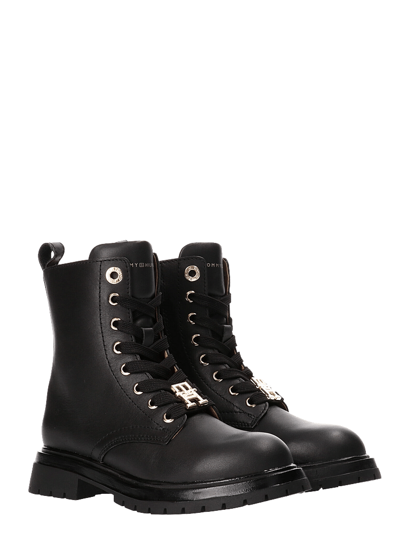 Tommy Hilfiger - Tommy Hilfiger Lace-up ankle boots black - stiefel - black - 0