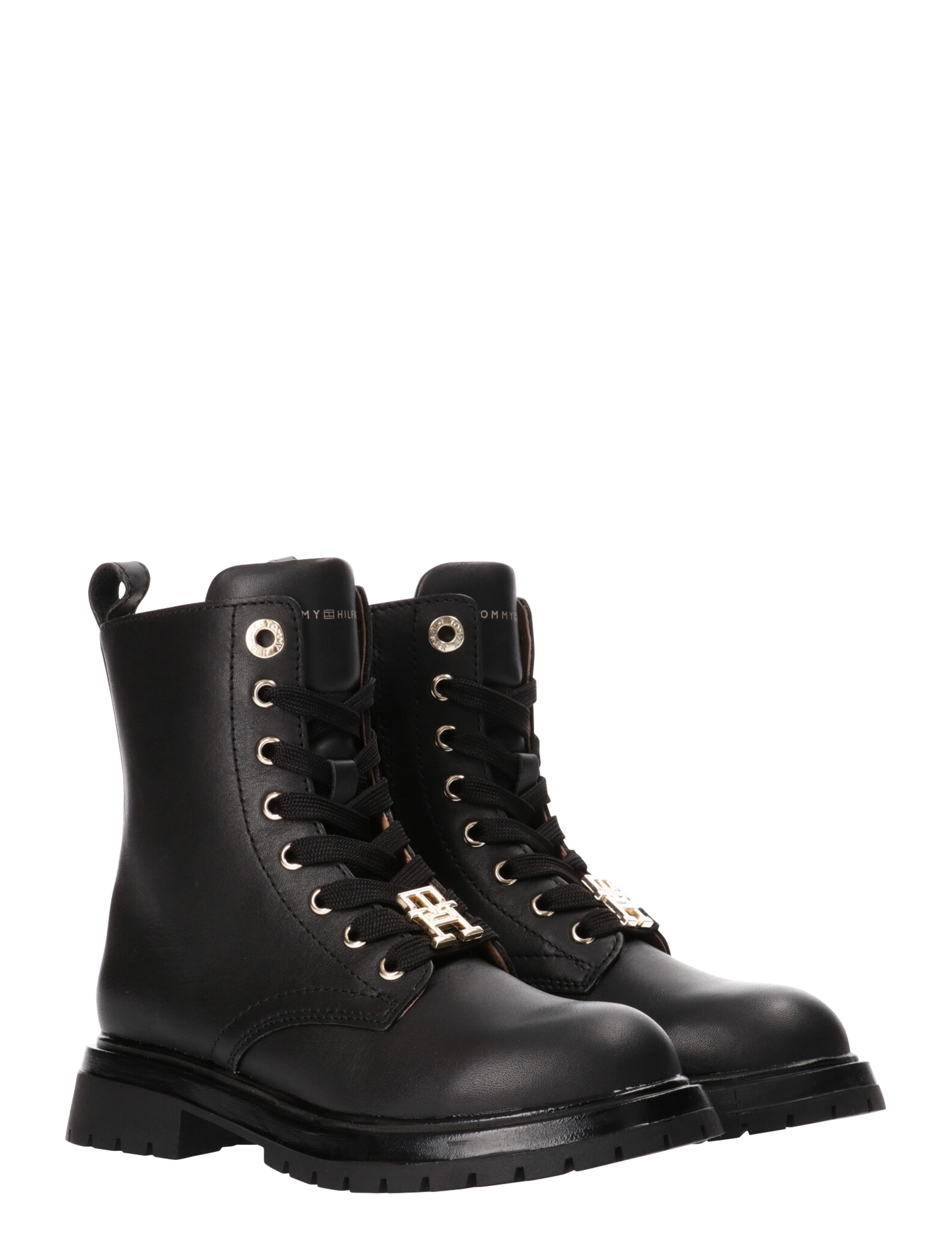 Tommy Hilfiger Tommy Hilfiger Lace-up ankle boots black - Tommy Hilfiger - BLACK / black