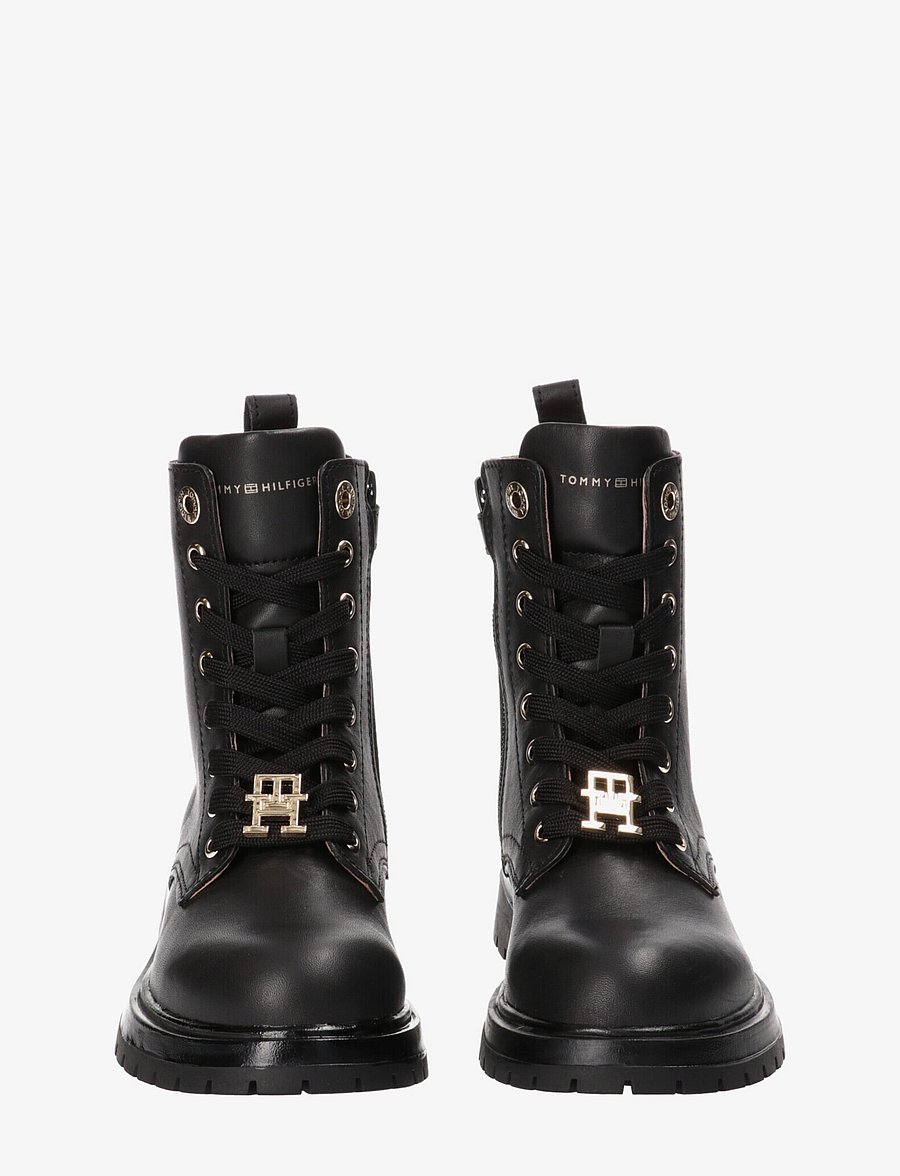 Tommy Hilfiger - Tommy Hilfiger Lace-up ankle boots black - black - 4