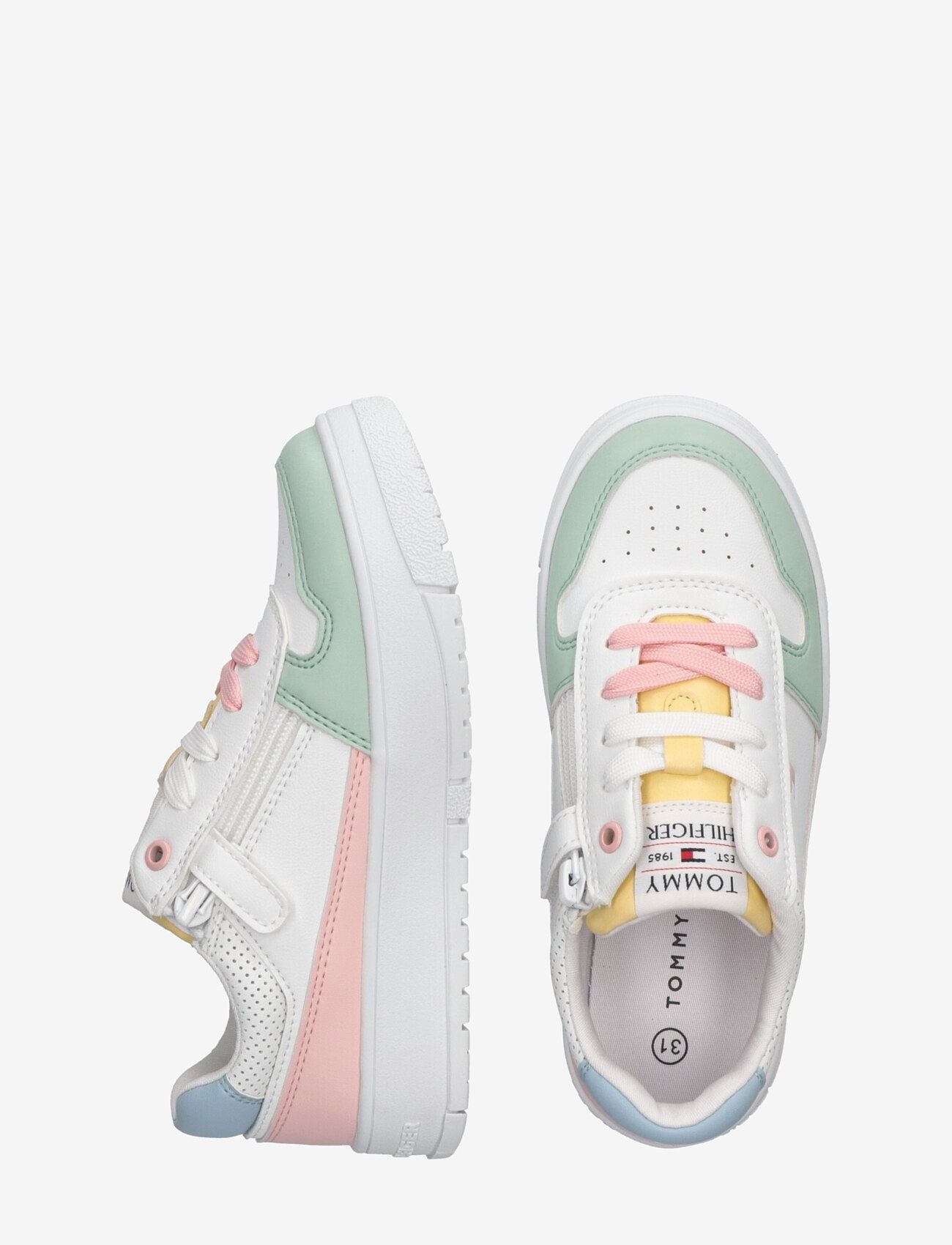 Tommy Hilfiger - TOMMY HILFIGER Low Cut Lace-up sneaker - low tops - multicolor - 4