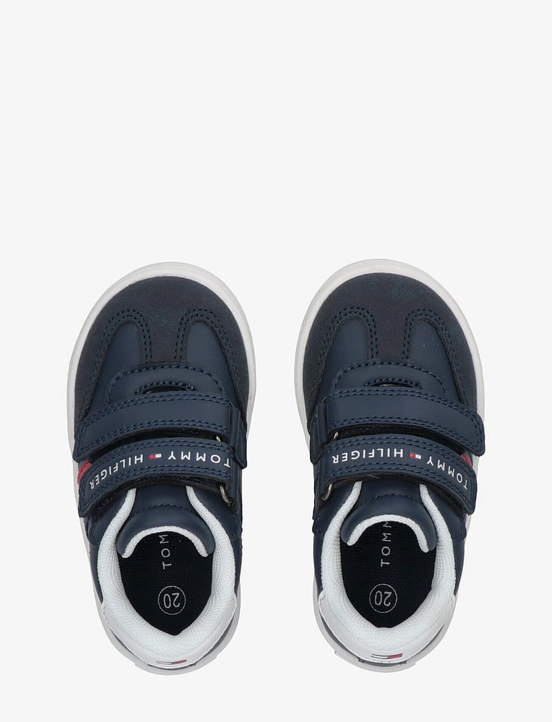 Tommy Hilfiger - TOMMY HLFIGER Low Cut Velcro Sneaker - niedriger schnitt - blue/white - 3