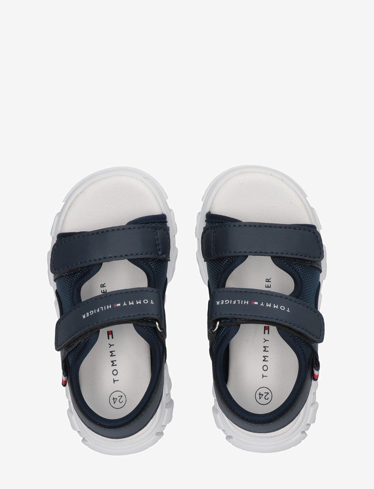 Tommy Hilfiger Kids Velcro Sandals – sandals – shop at Booztlet