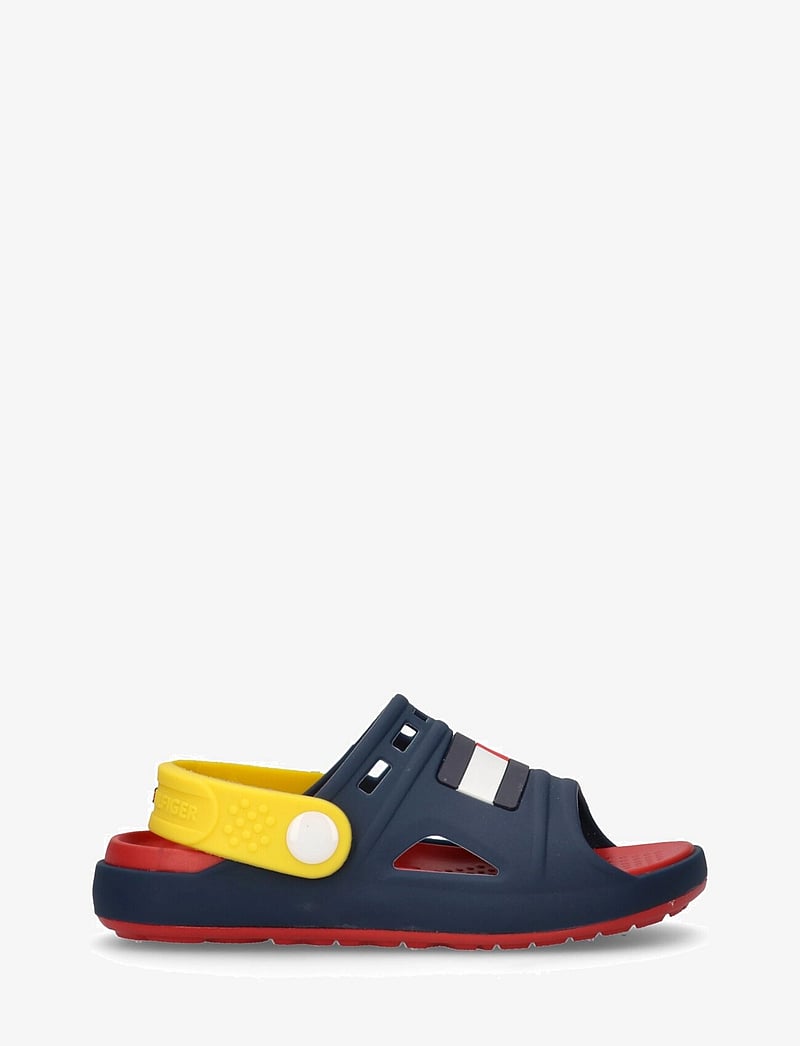Tommy Hilfiger - Kids comfy sandals - des sandales - blue/yellow - 1