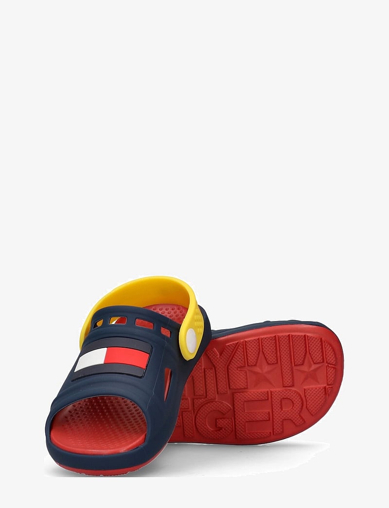 Tommy Hilfiger - Kids comfy sandals - des sandales - blue/yellow - 3