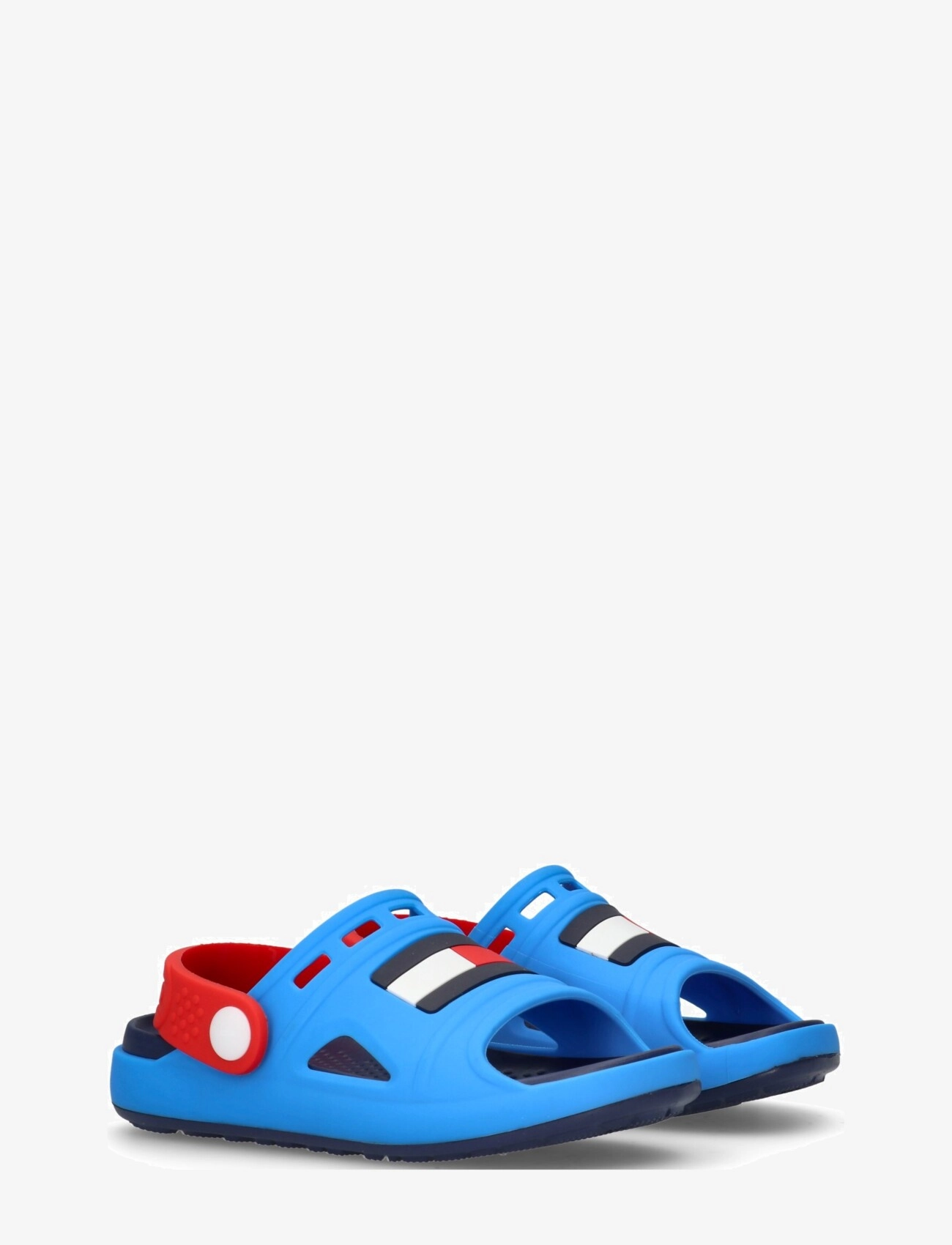 Tommy Hilfiger Kids comfy sandals - Slippers en sandalen - SKY BLUE/RED / blue