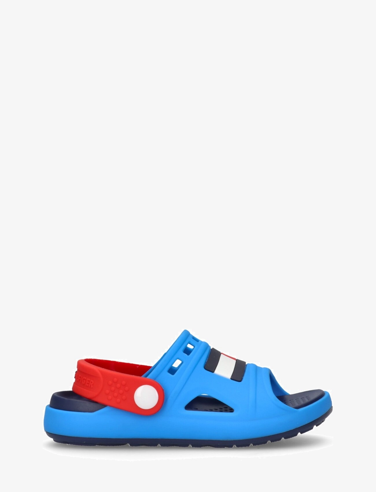 Tommy Hilfiger - Kids comfy sandals - sandaler - sky blue/red - 1