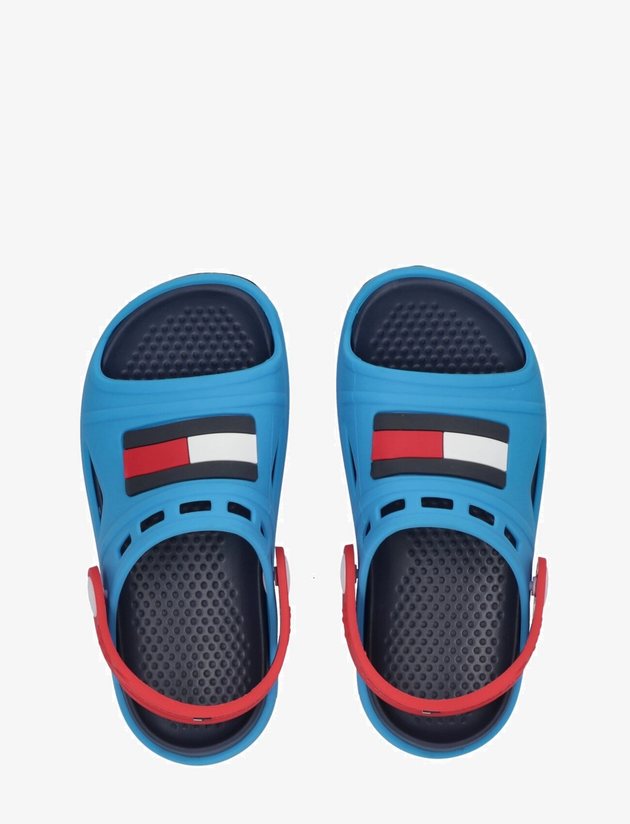 Tommy Hilfiger - Kids comfy sandals - sandaler - sky blue/red - 2