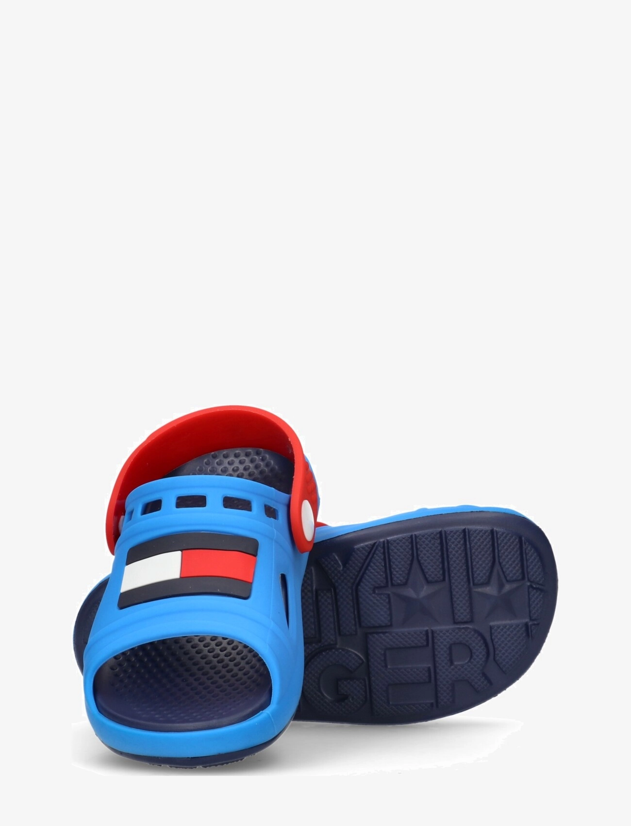 Tommy Hilfiger - Kids comfy sandals - sandaler - sky blue/red - 3