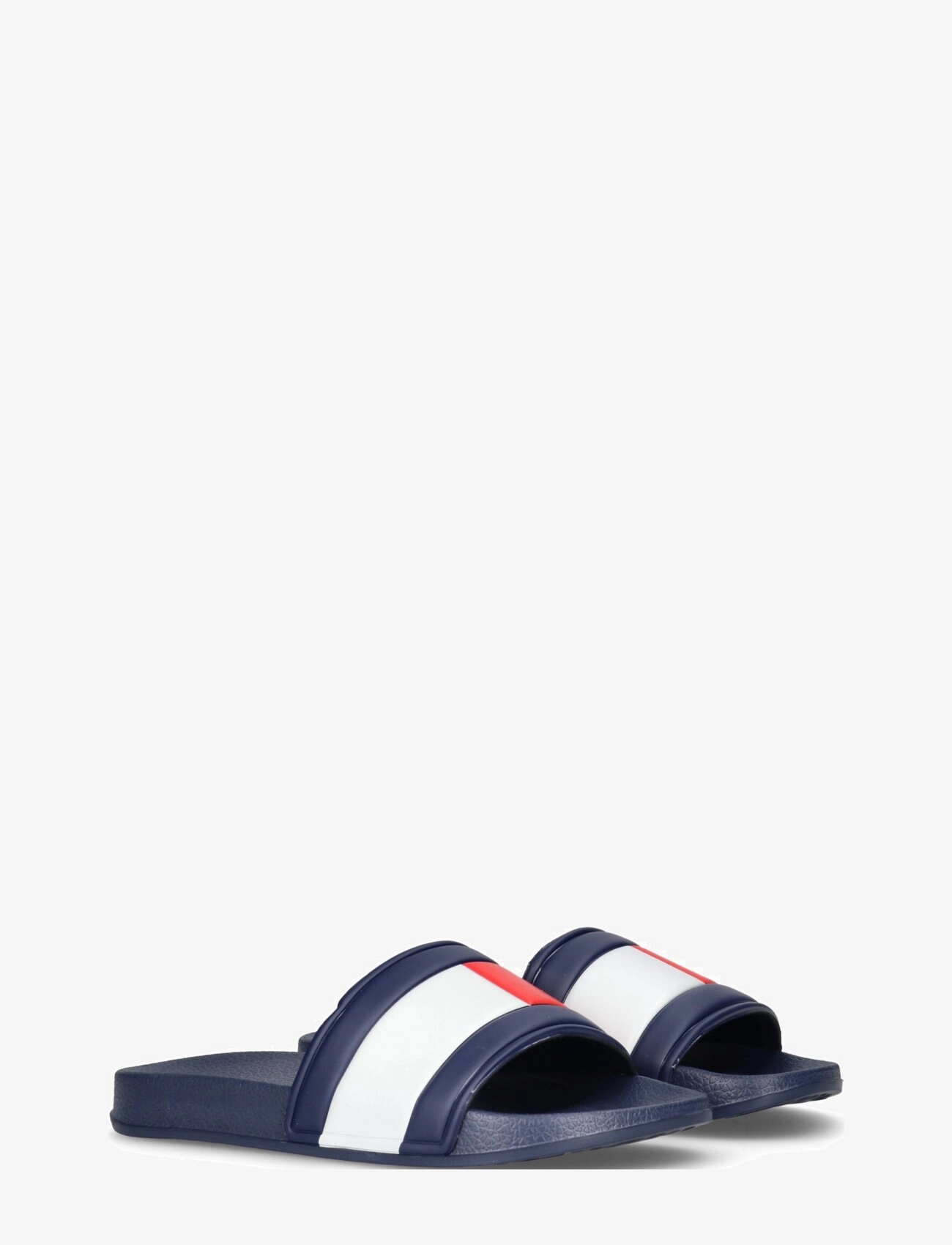 Tommy Hilfiger Kids Flag print pool slide - Schuhe - BLUE / blue
