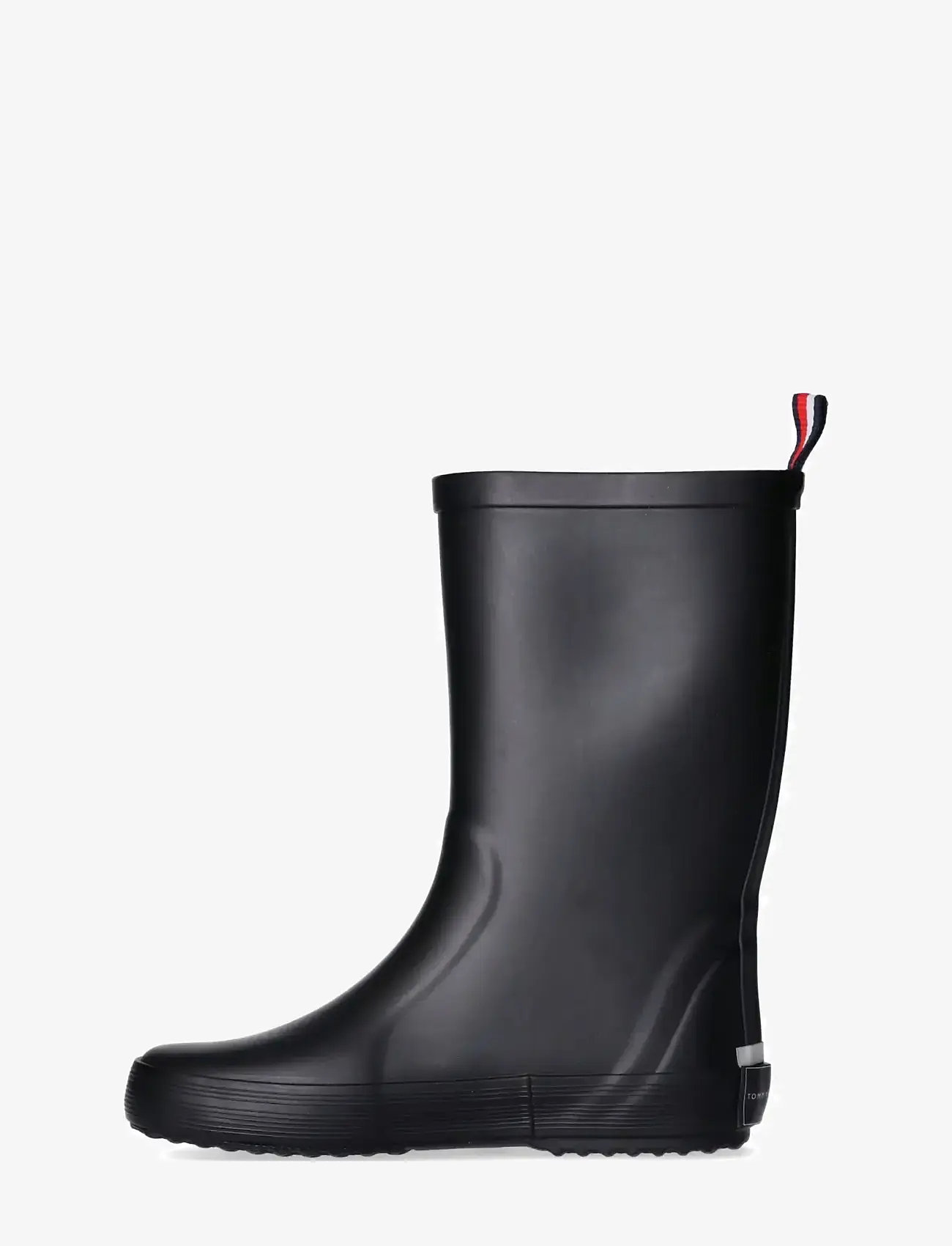 Tommy Hilfiger - TOMMY HILFIGER FLAG RAIN BOOT - fodrade gummistövlar - black - 2