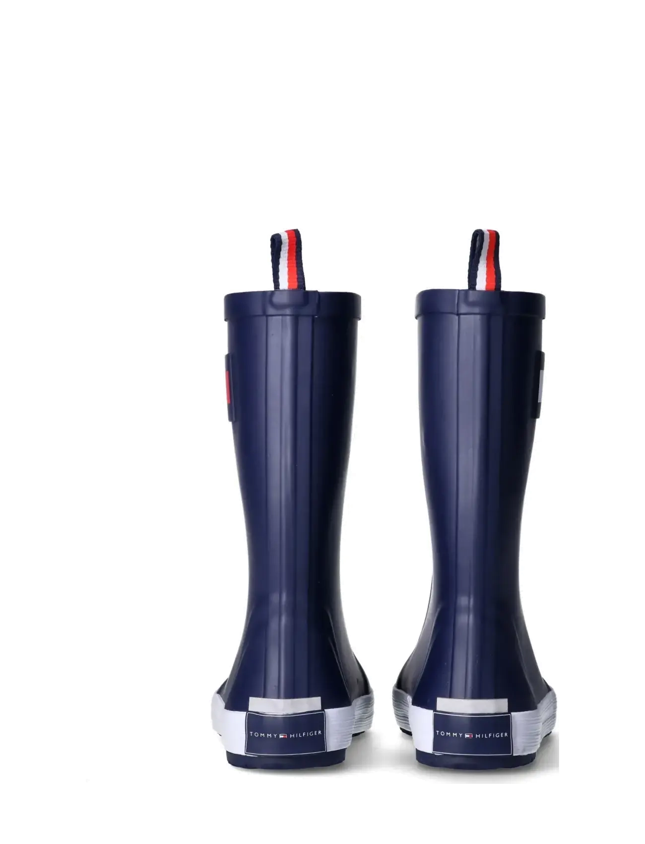 Tommy Hilfiger - FLAG RAIN BOOT BLACK - les bottes non doublées en caoutchouc - blue - 4