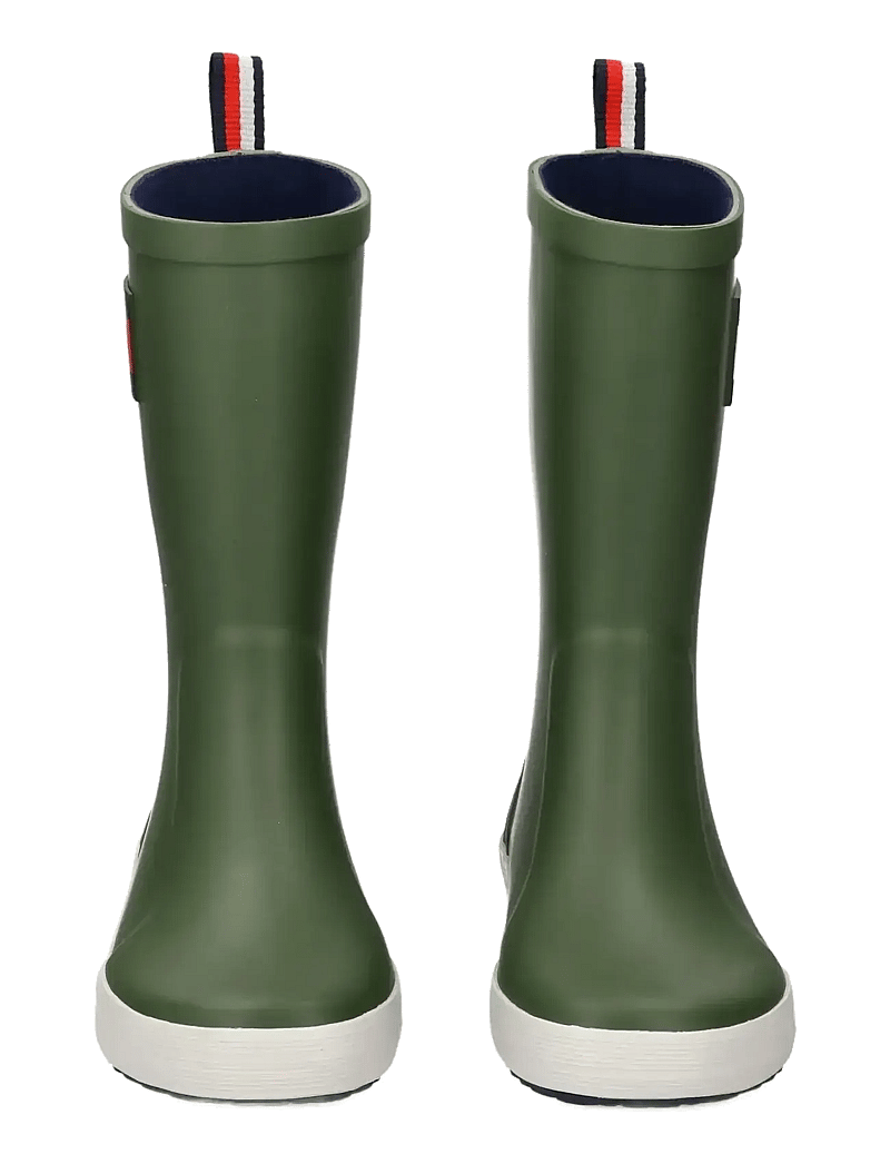 Tommy Hilfiger - TOMMY HILFIGER FLAG RAIN BOOT - gefütterte gummistiefel - military green - 3