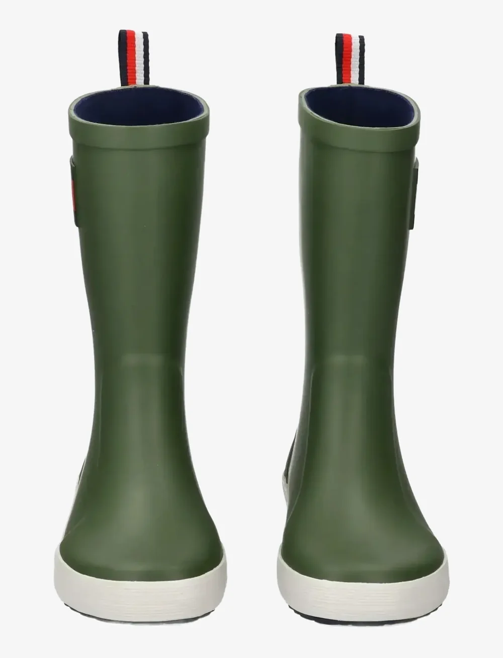 Tommy Hilfiger - TOMMY HILFIGER FLAG RAIN BOOT - les bottes doublées en caoutchouc - military green - 3