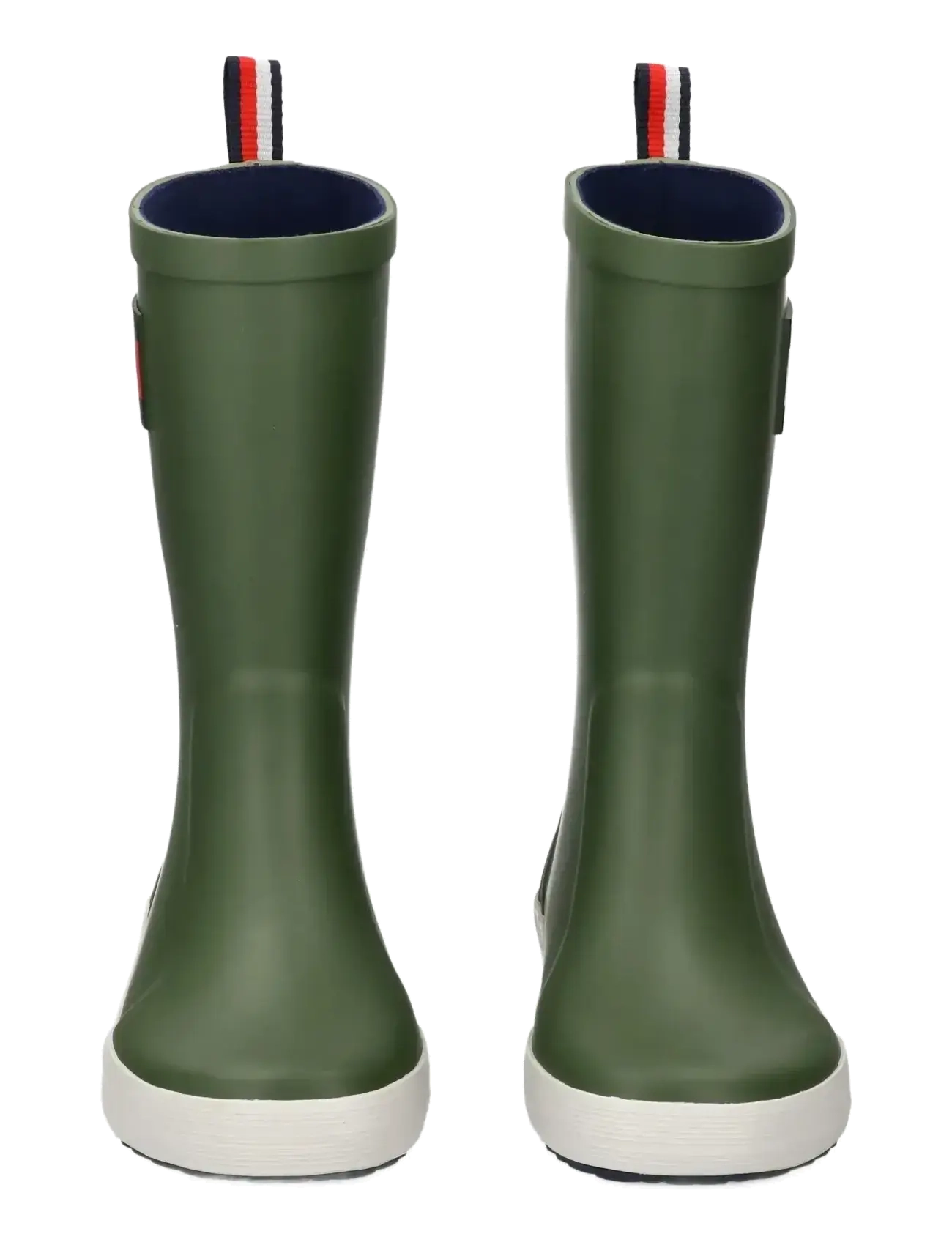 Tommy Hilfiger - FLAG RAIN BOOT BLACK - gummistøvler uden for - military green - 3