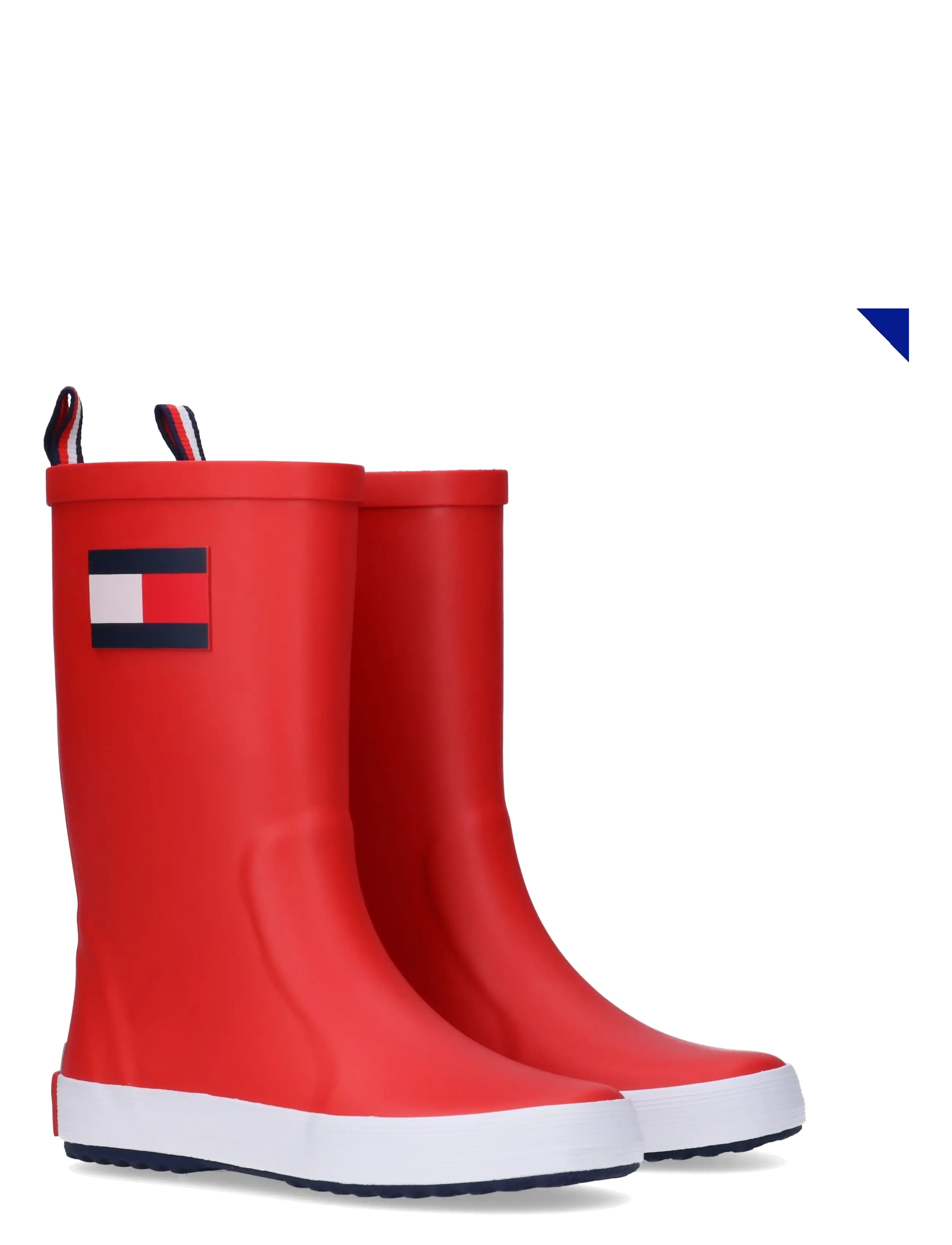 TOMMY HILFIGER FLAG RAIN BOOT - RED