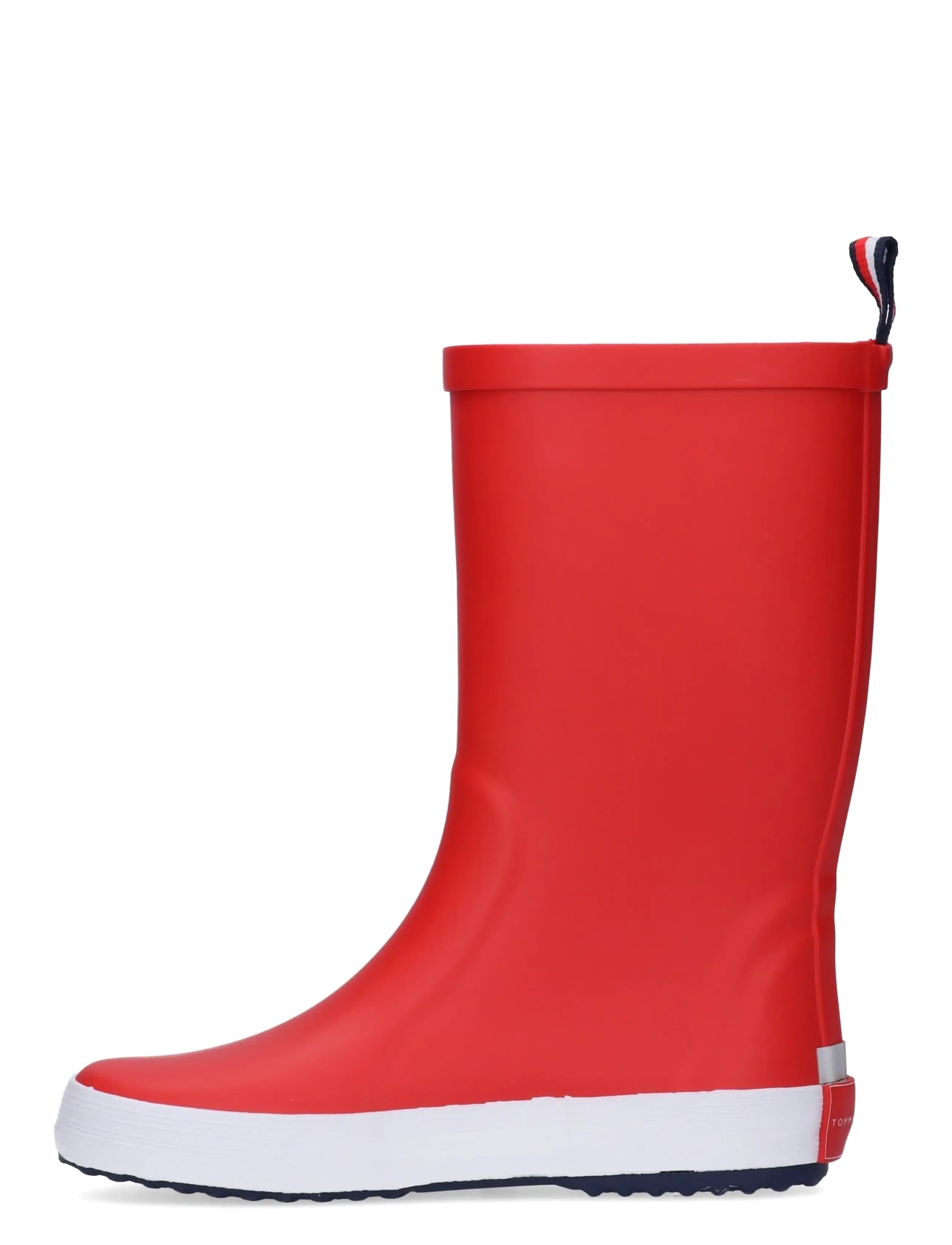 Tommy Hilfiger - FLAG RAIN BOOT BLACK - gummistøvler uden for - red - 2