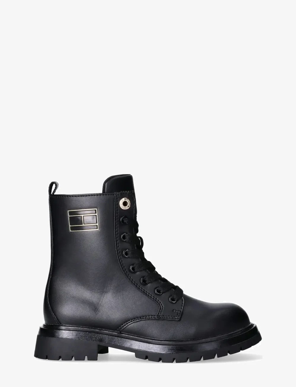 Tommy Hilfiger - TOMMY HILFIGER LACE UP BOOTIES - stövlar & kängor - black - 1