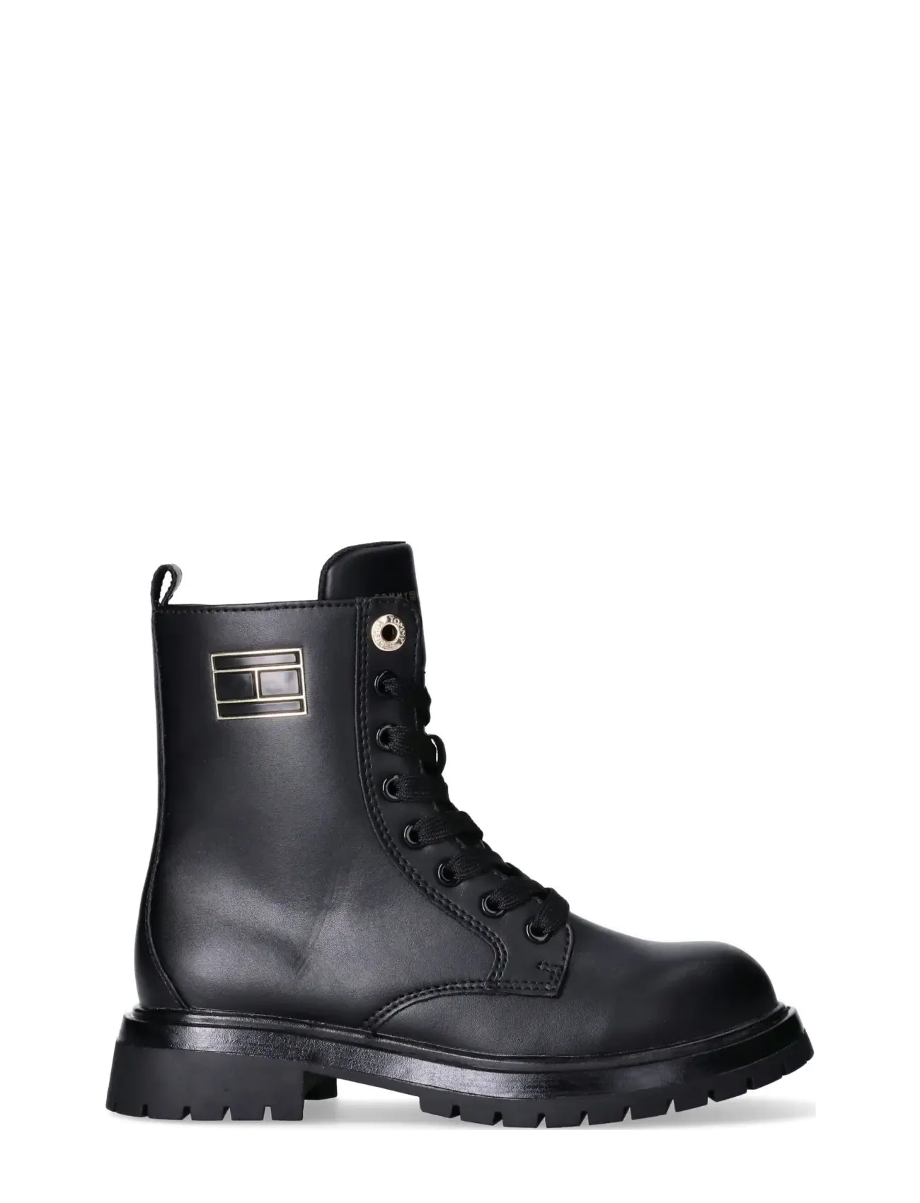 Tommy Hilfiger - TOMMY HILFIGER LACE UP BOOTIES - bottes - black - 1