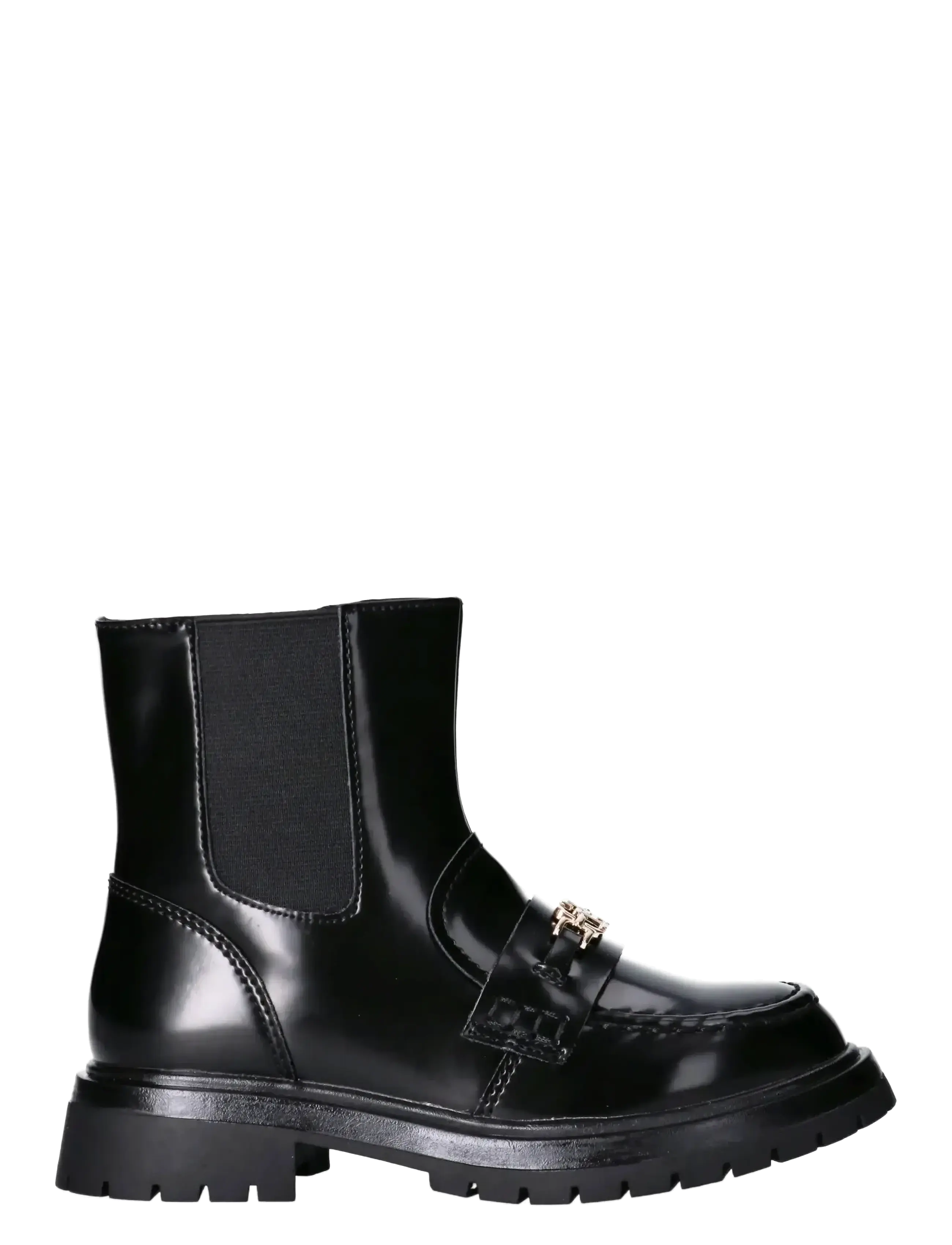 Tommy Hilfiger - TOMMY HILFIGER CHELSEA BOOTS BRUSHED FAUX LEATHER - bottes - black - 1