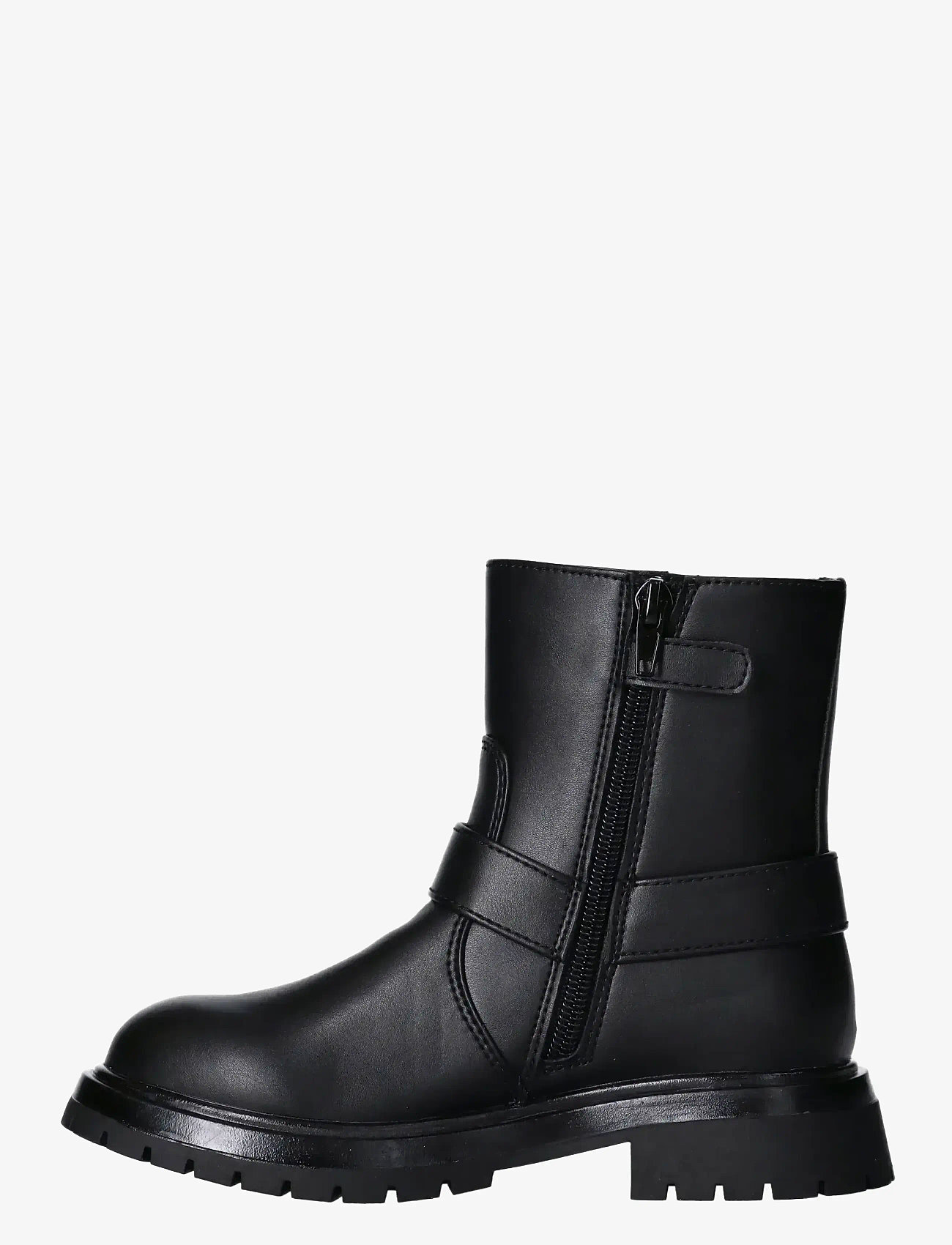 Tommy Hilfiger - TOMMY HILFIGER BOOTIES FAUX LEATHER - stövlar & kängor - black - 2