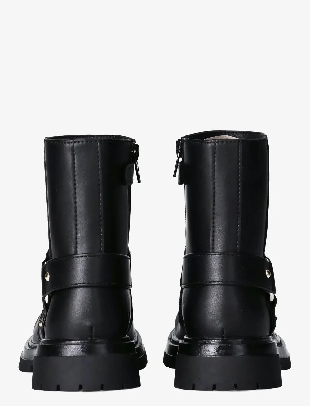 Tommy Hilfiger - TOMMY HILFIGER BOOTIES FAUX LEATHER - støvler - black - 4