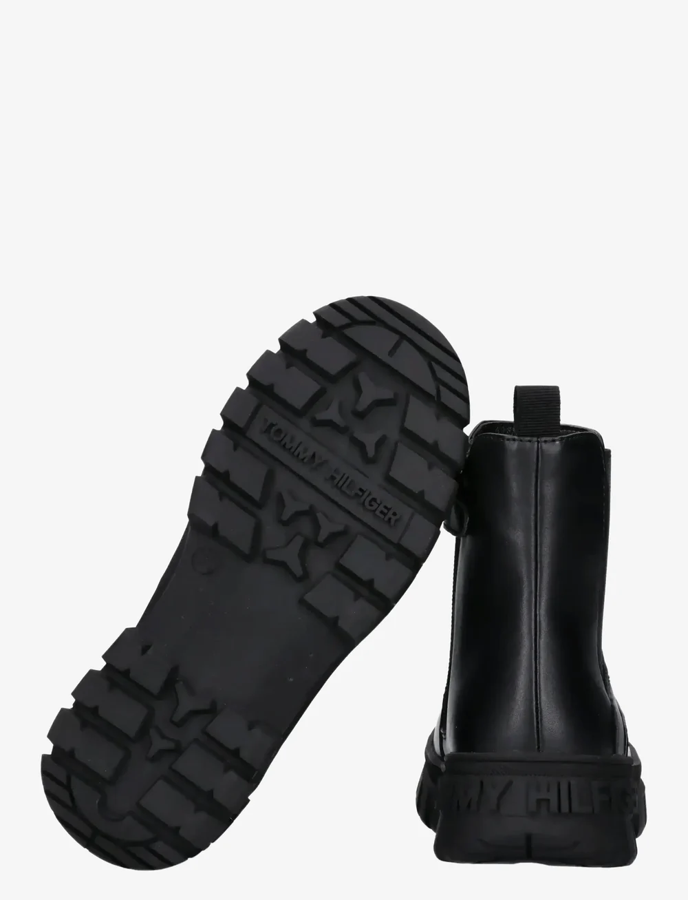 Tommy Hilfiger - TOMMY HILFIGER CHELSEA BOOTS FAUX LEATHER - bottes - black - 3