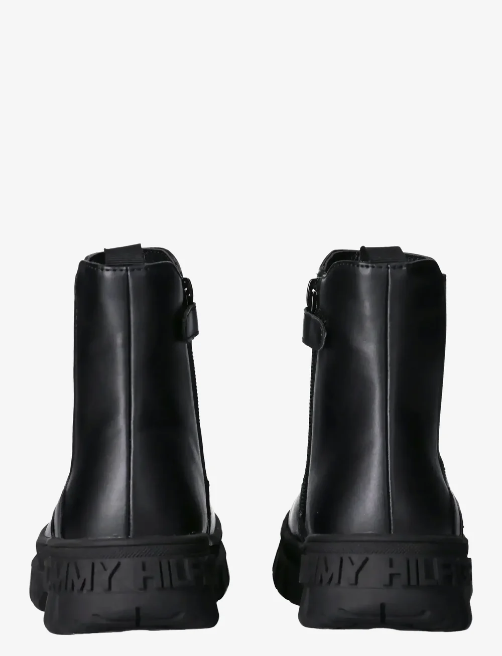 Tommy Hilfiger - TOMMY HILFIGER CHELSEA BOOTS FAUX LEATHER - bottes - black - 4