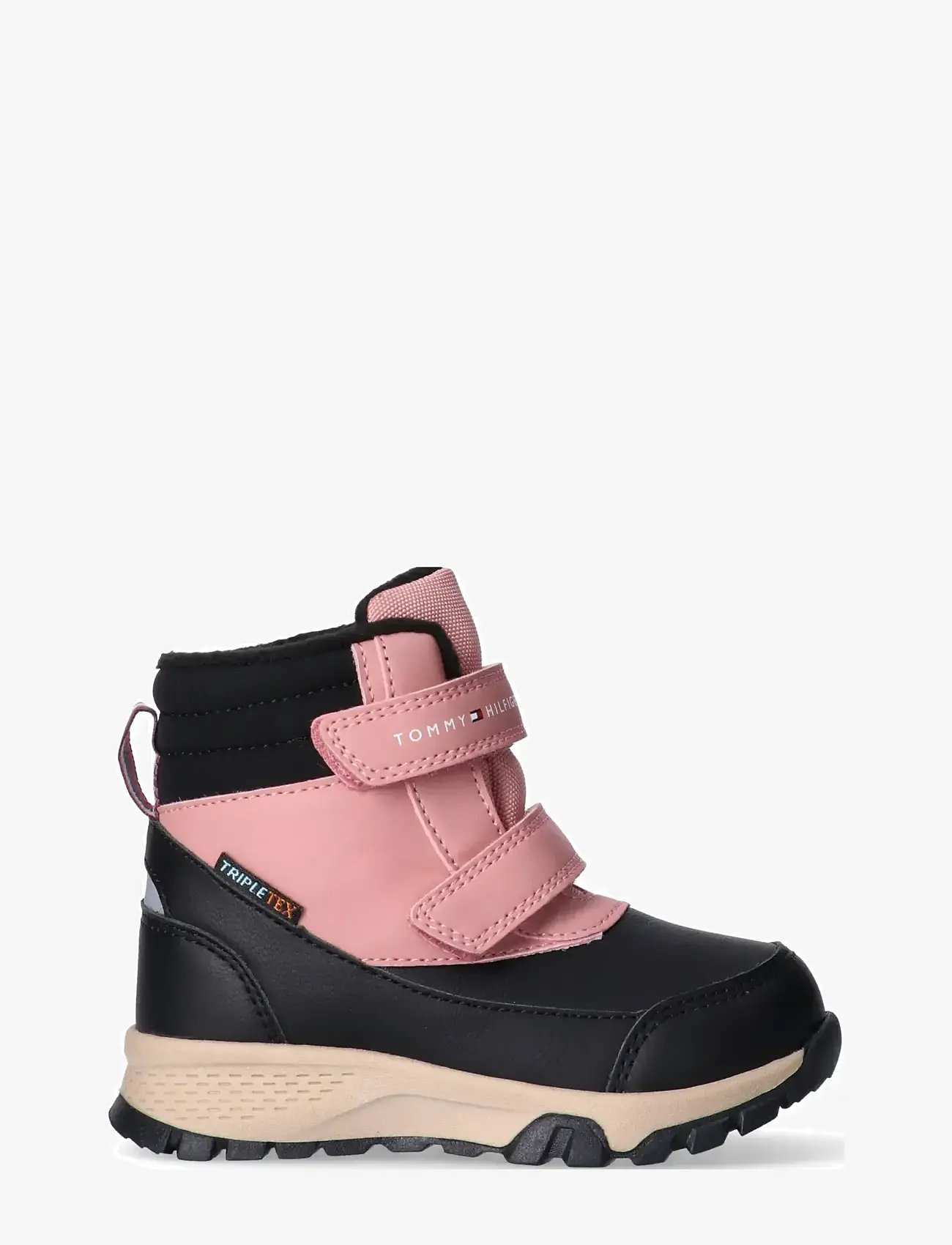 Tommy Hilfiger - TOMMY HILFIGER WINTER BOOTS TRIPLETEX TECHNOLOGY FLEECE LINING AND INSOLE - winterstiefel - black/pink - 1